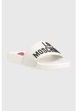 Love Moschino Чехли Sabotd Pool 25 в бяло JA28052G1G - Pepit.bg