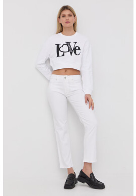 Love Moschino Дънки в бяло - Pepit.bg