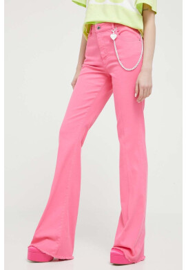 Love Moschino Дънки в с висока талия - Pepit.bg
