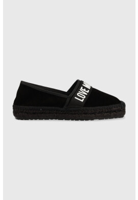 Love Moschino Еспадрили в черно JA10482G0GIG0000 - Pepit.bg