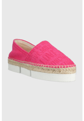 Love Moschino Еспадрили Scarpad Espam 35 в розово с платформа JA10313G1G - Pepit.bg