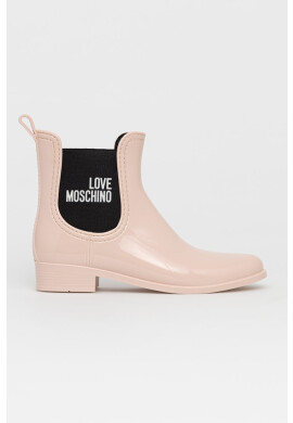 Love Moschino Гумени ботуши дамски в черно - Pepit.bg