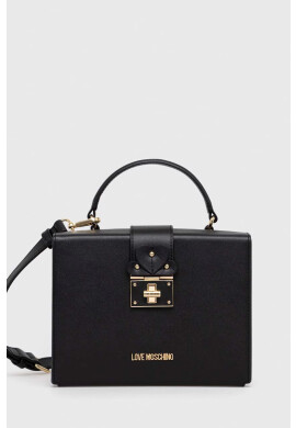 Love Moschino Кожена чанта - Pepit.bg