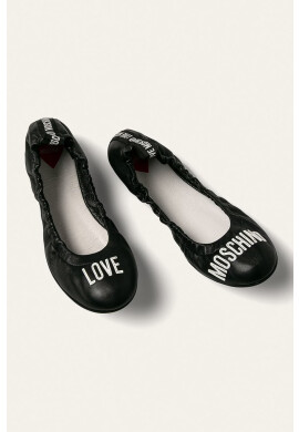 Love Moschino Кожени балеринки - Pepit.bg