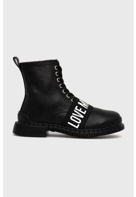 Love Moschino Кожени боти - Pepit.bg