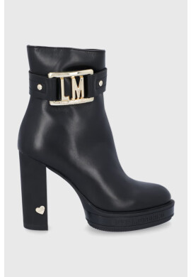 Love Moschino Кожени боти - Pepit.bg