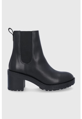 Love Moschino Кожени боти челси - Pepit.bg