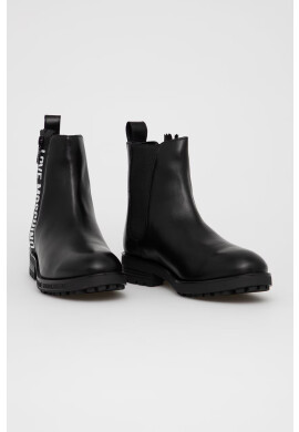 Love Moschino Кожени боти челси - Pepit.bg