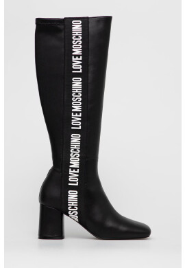 Love Moschino Кожени ботуши - Pepit.bg