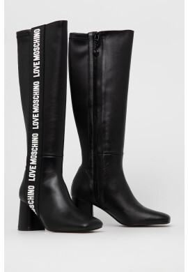 Love Moschino Кожени ботуши - Pepit.bg