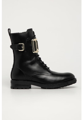 Love Moschino Кожени кубинки - Pepit.bg