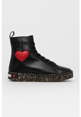 Love Moschino Кожени маратонки - Pepit.bg