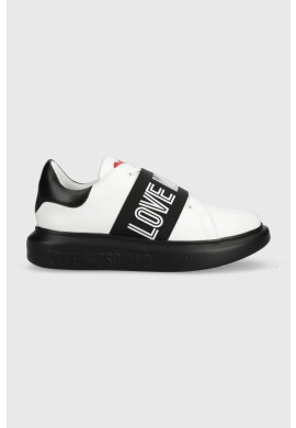 Love Moschino Кожени маратонки - Pepit.bg