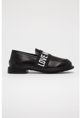 Love Moschino Кожени мокасини - Pepit.bg