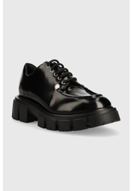 Love Moschino Кожени мокасини - Pepit.bg