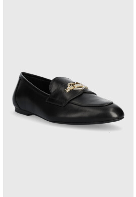 Love Moschino Кожени мокасини - Pepit.bg