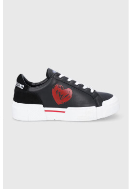 Love Moschino Кожени обувки - Pepit.bg
