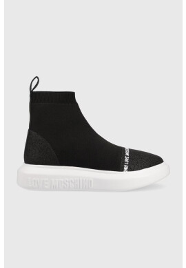 Love Moschino Маратонки в черно - Pepit.bg