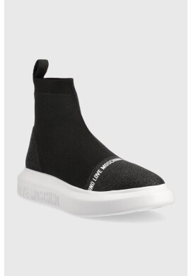 Love Moschino Маратонки в черно - Pepit.bg