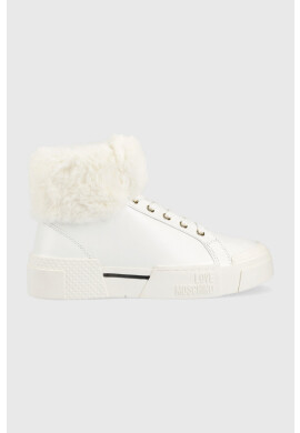 Love Moschino Маратонки в бяло - Pepit.bg