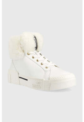 Love Moschino Маратонки в бяло - Pepit.bg