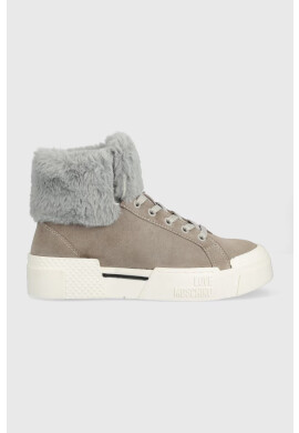 Love Moschino Маратонки в сиво - Pepit.bg