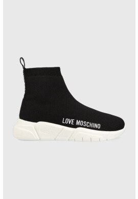 Love Moschino Маратонки в черно JA15343G0GIZ4000 - Pepit.bg
