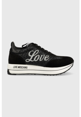 Love Moschino Маратонки в черно - Pepit.bg