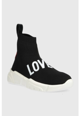 Love Moschino Маратонки в черно - Pepit.bg