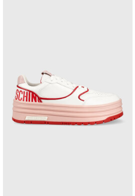 Love Moschino Маратонки Sneakerd Basket 60 в бяло JA15426G1G - Pepit.bg