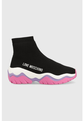 Love Moschino Маратонки Sneakerd Roller 45 в черно JA15574G1G - Pepit.bg