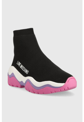 Love Moschino Маратонки Sneakerd Roller 45 в черно JA15574G1G - Pepit.bg
