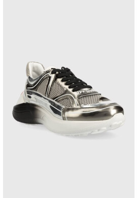 Love Moschino Маратонки Sneakerd Running 60 в сребристо - Pepit.bg