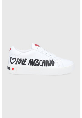 Love Moschino Обувки в черно с равна подметка - Pepit.bg