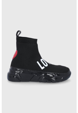 Love Moschino Обувки в черно с платформа - Pepit.bg