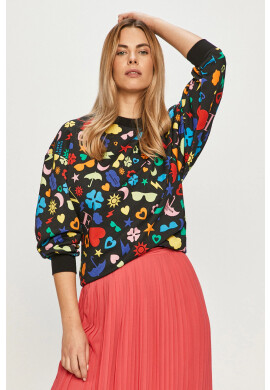 Love Moschino Памучен суичър - Pepit.bg