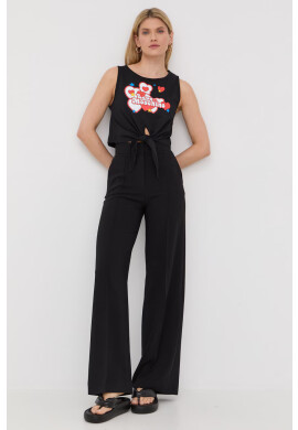 Love Moschino Памучен топ - Pepit.bg