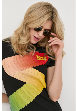 Love Moschino Памучна тениска - Pepit.bg