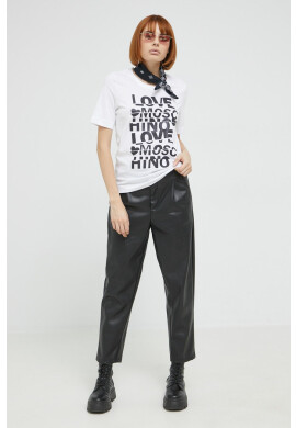 Love Moschino Памучна тениска - Pepit.bg
