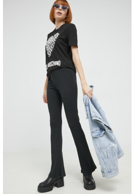 Love Moschino Памучна тениска - Pepit.bg