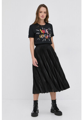 Love Moschino Памучна тениска - Pepit.bg
