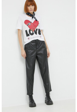 Love Moschino Памучна тениска - Pepit.bg