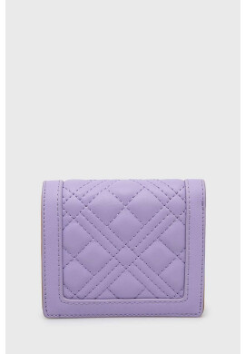 Love Moschino Портмоне дамски в лилаво - Pepit.bg
