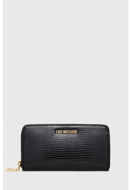 Love Moschino Портмоне дамски в черно - Pepit.bg