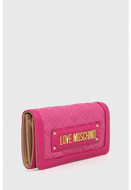 Love Moschino Портмоне дамски в розово - Pepit.bg