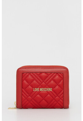 Love Moschino Портмоне дамски в червено - Pepit.bg
