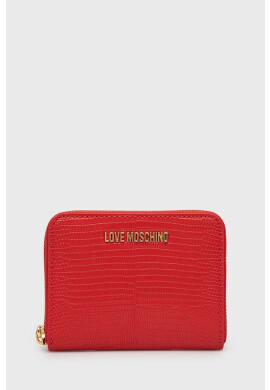 Love Moschino Портмоне дамски в червено - Pepit.bg