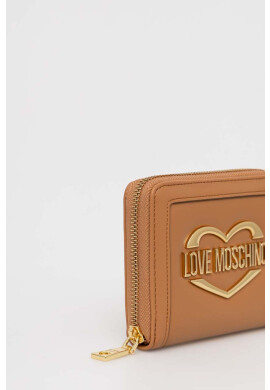 Love Moschino Портмоне дамски в кафяво - Pepit.bg