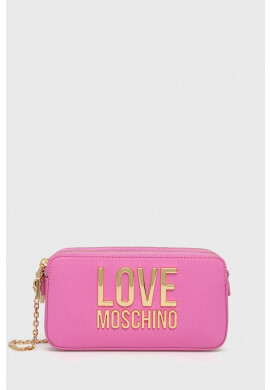 Love Moschino Портмоне дамски в розово - Pepit.bg