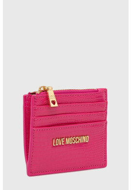 Love Moschino Портмоне дамски в розово - Pepit.bg
